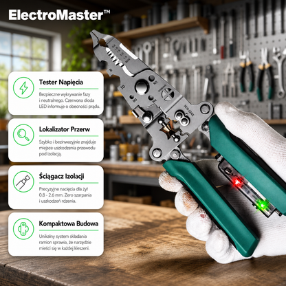 ElectroMaster™ – Wielofunkcyjne Szczypce Elektryka 16w1