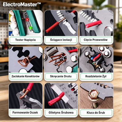 ElectroMaster™ – Wielofunkcyjne Szczypce Elektryka 16w1
