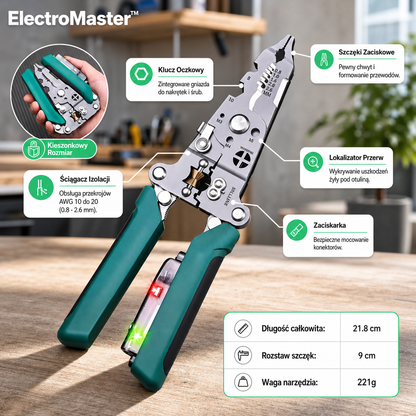 ElectroMaster™ – Wielofunkcyjne Szczypce Elektryka 16w1